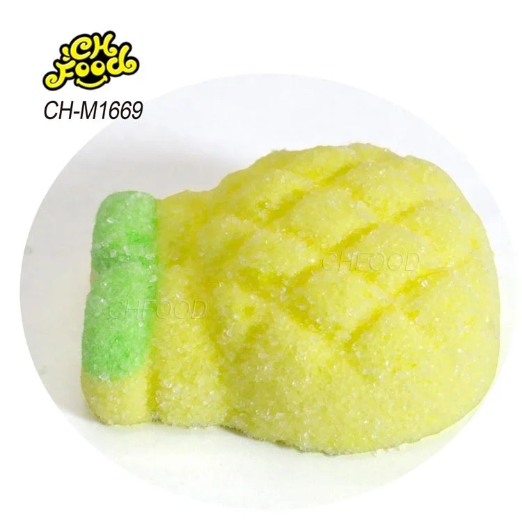 Custom Cute 3d Fruit Shaped Marshmallow Candy Wholesale and OEM Cartoon Shape Halal Sweets Cotton Candy