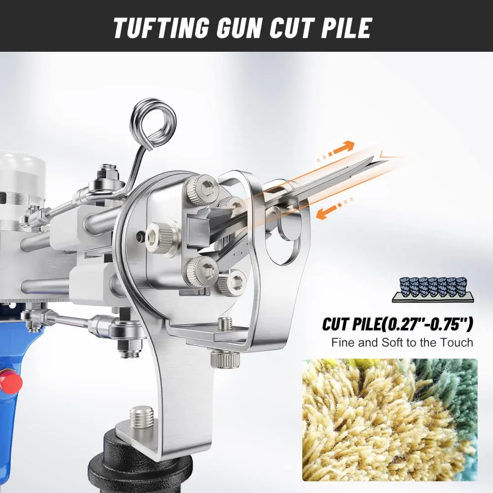 Charmkey Commercial Rug Tufting Gun Portable Rug Weaving Machine Knitting Tool Tufting Gun Buy