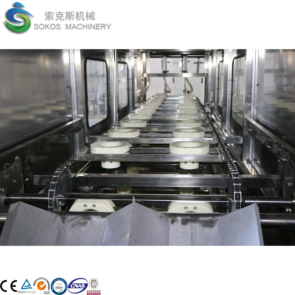 Advanced Automatic Barrel Water Filling Machine for 5 Gallon Bottling Filling Plant