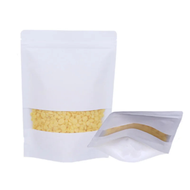 Biodegradable Zip Lock Kraft Bags Sustainable Durable