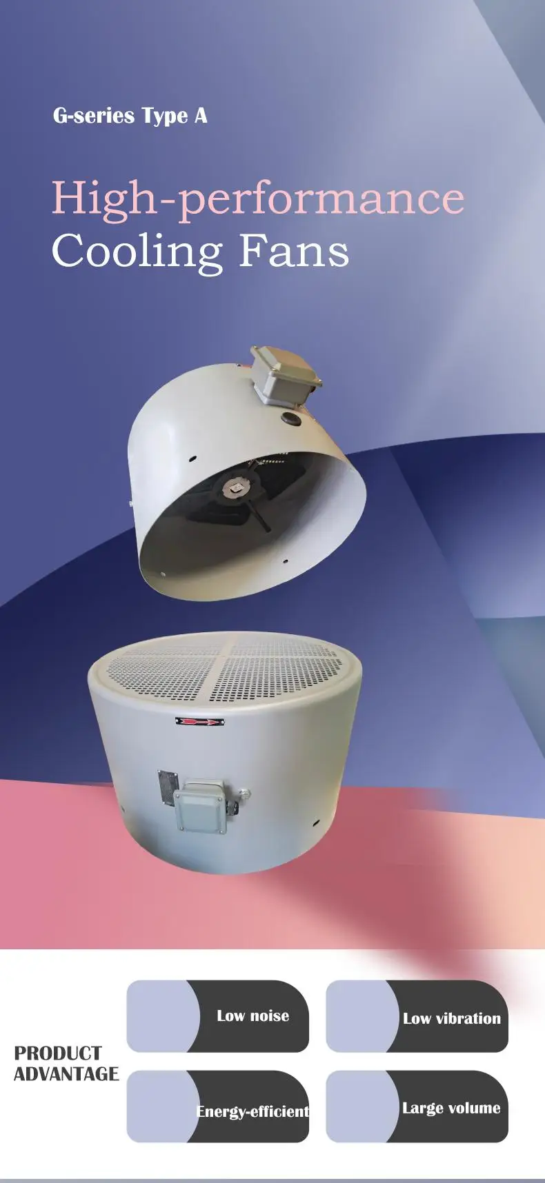 Duct Axial Fan, Steel, 1400RPM, 380V - detail 4