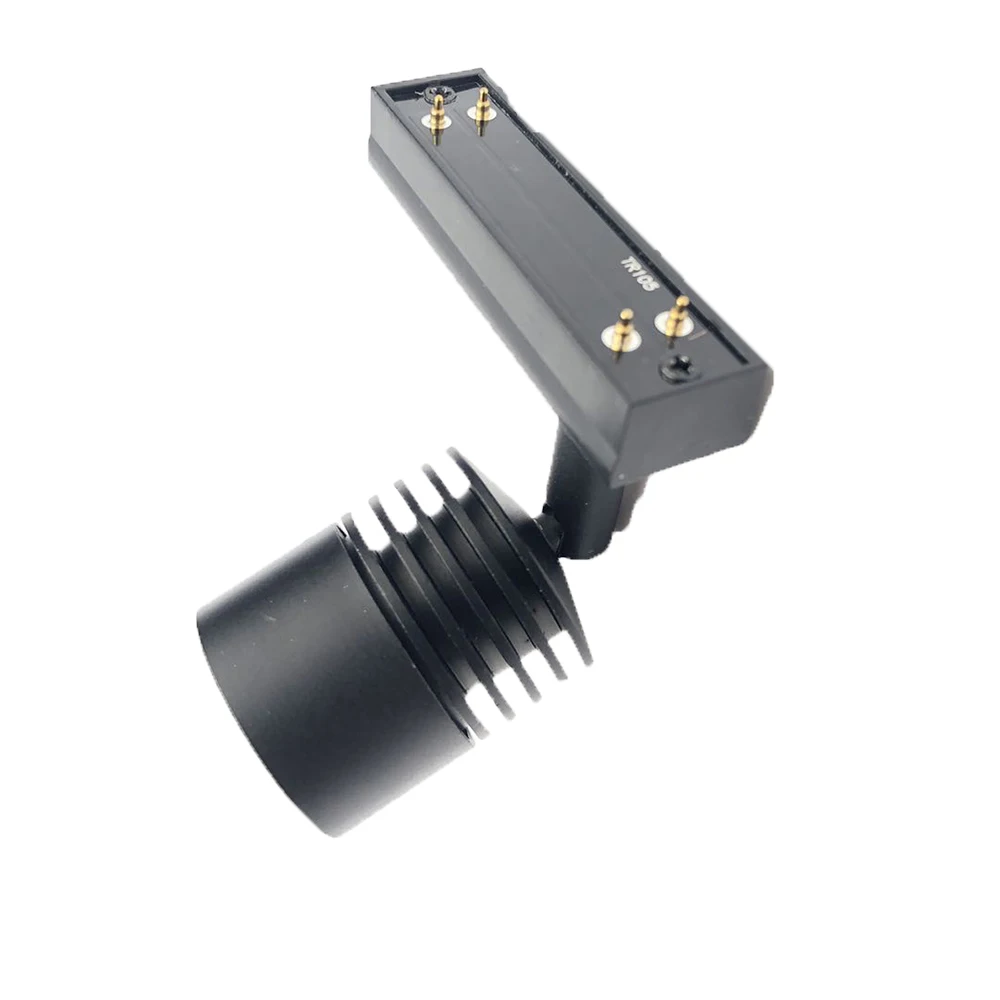 Система освещения дисплея, низкое напряжение 12 В/24 В постоянного тока, магнитный Трековый светильник для выставочной мебели, витрины, шкафа