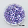 9 diamants en vrac violet clair ab