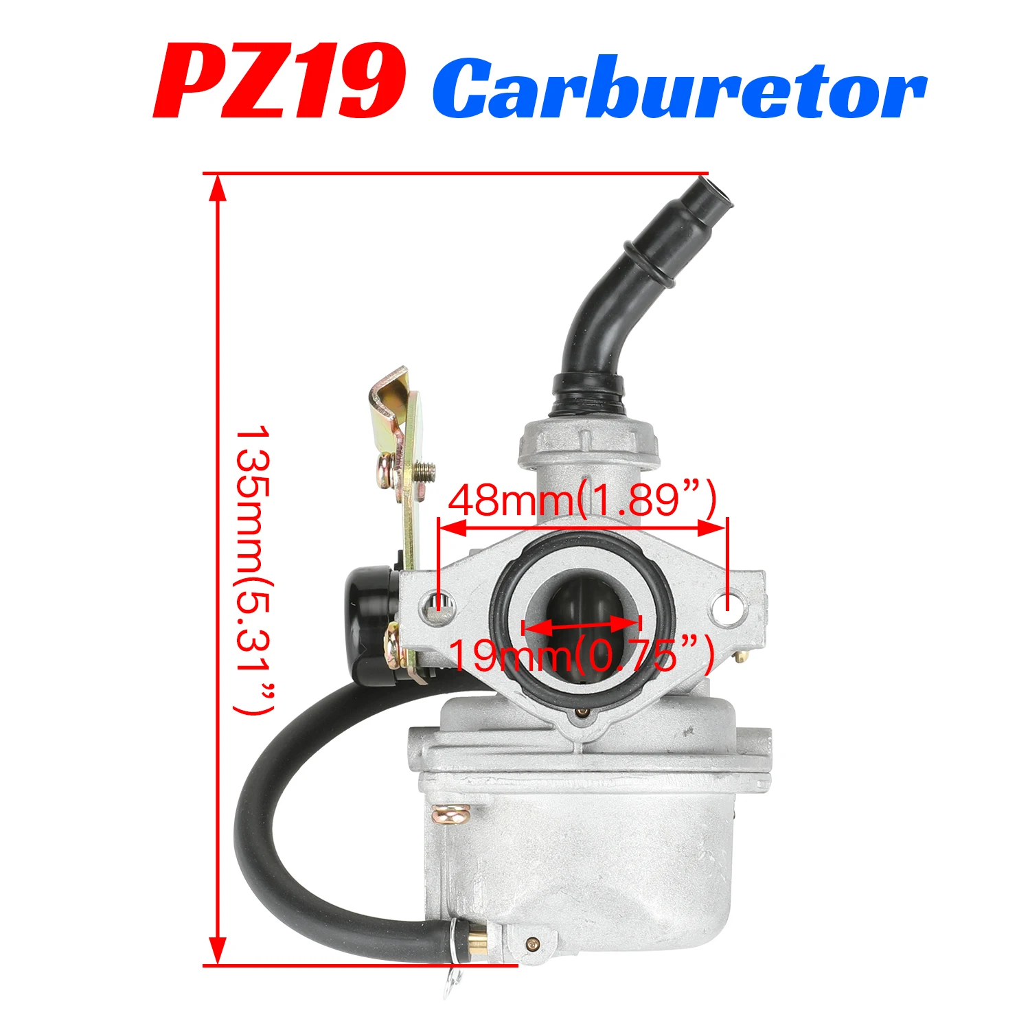 PZ19 19 мм карбюраторный кабельный дроссель 35 мм воздушный фильтр для SSR 110 125cc ATV Quad 4 Wheeler Pit Bike Go Kart Cart детали мопеда