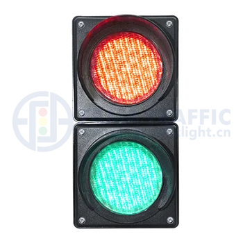 100mm Red Green Traffic Led Signal Light High efficiency and brightness Traffic Signal Light