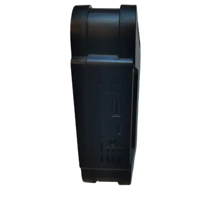 Triangle Shape Tire Inflator Newest 150PSI Rechargeable Air Compressor 12V Cable USB Charging Line Auto Stop Mini