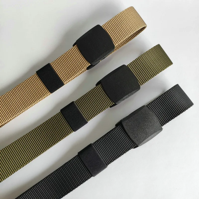 Q140 Custom High Quality Strap Automatic Buckle Nylon Belt