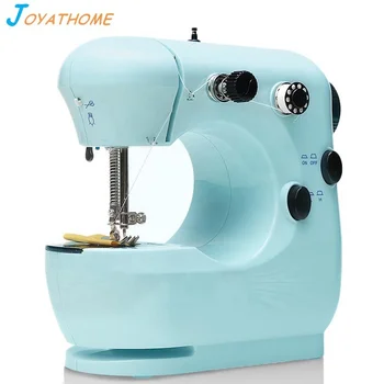 Portable Handheld Electric Mini Motor Lockstitch T-Shirt Sewing Machine Handy Stitch Manual Home Sewing and Embroidery Machine