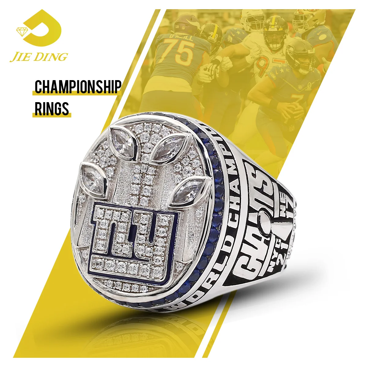 2022 Fantasy Football Championship Ring big heavy FFL Champion Ring :  Sports & Outdoors 