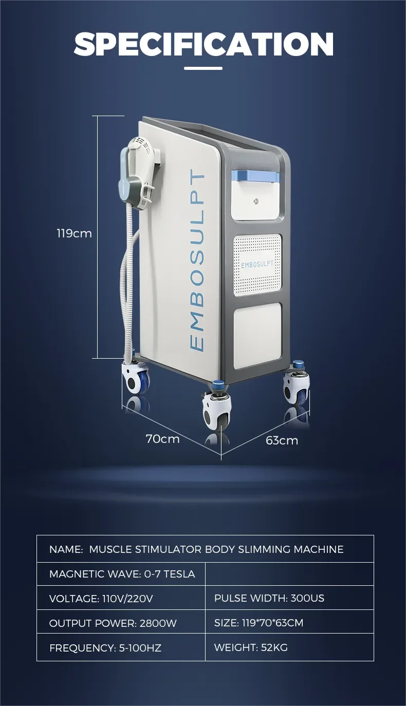 Ems Body Slim Ems Muscle Stimulator/ Body Shaping Sculpt Machine/ems ...