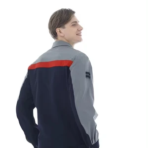 Anti-Static Breathable Waterproof Unisex Spring Work Clothes Suit Labor Insurance Clothing Coat Trousers Chemical Resistance