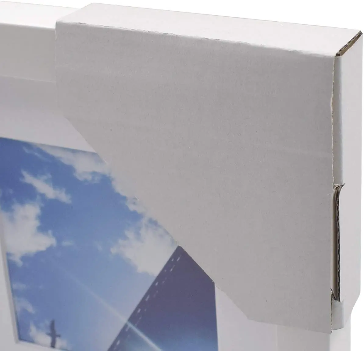 Custom Cardboard Corrugated Triangular Paper Corner Protectors For Photo Picture Frame