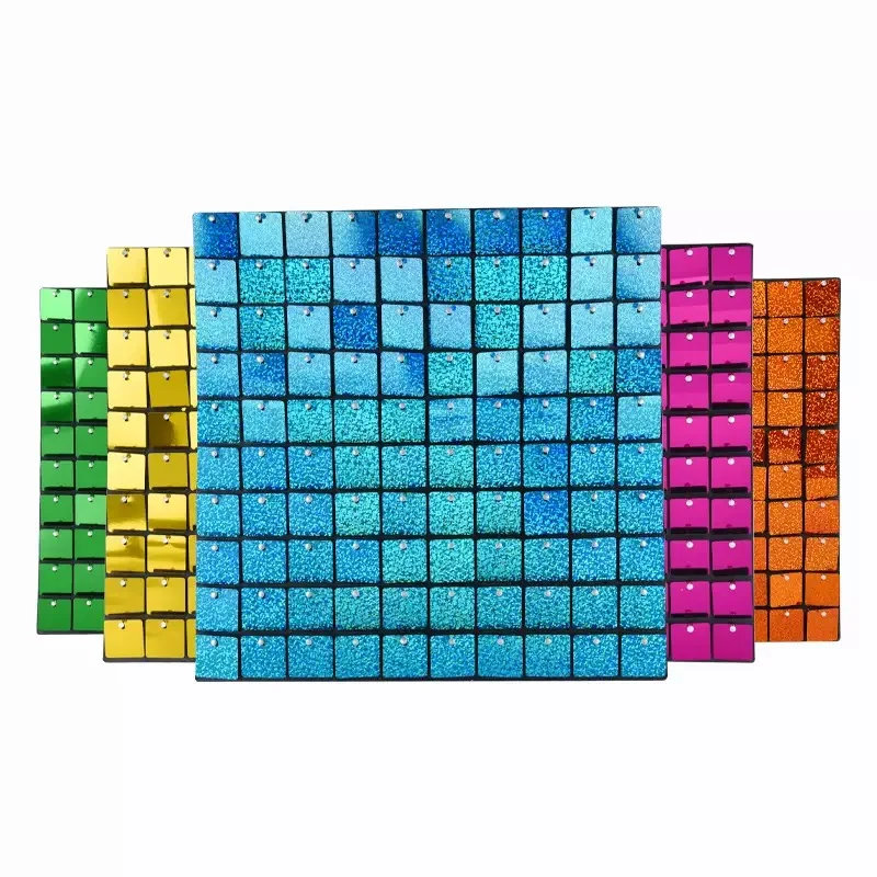 Shimmer Wall Sequin Panel Glitter Photo Background Backdrop for Birthday Decorations Wedding Engagement Anniversary