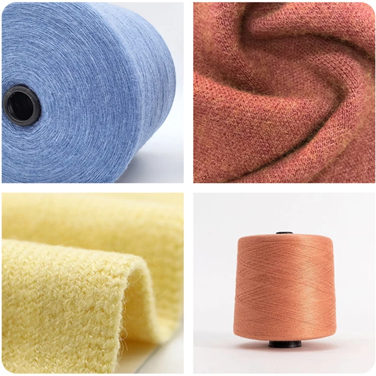 SALUD 24S/2 Dyed Pattern Ring Spun Core Spun 86% Acrylic 14% PBT Blended Yarn for Knitting Sewing Weaving for Sweaters Sale Yarn