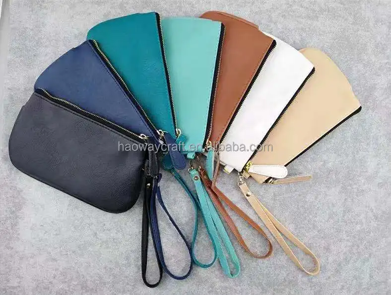 zipper clutch bolsa