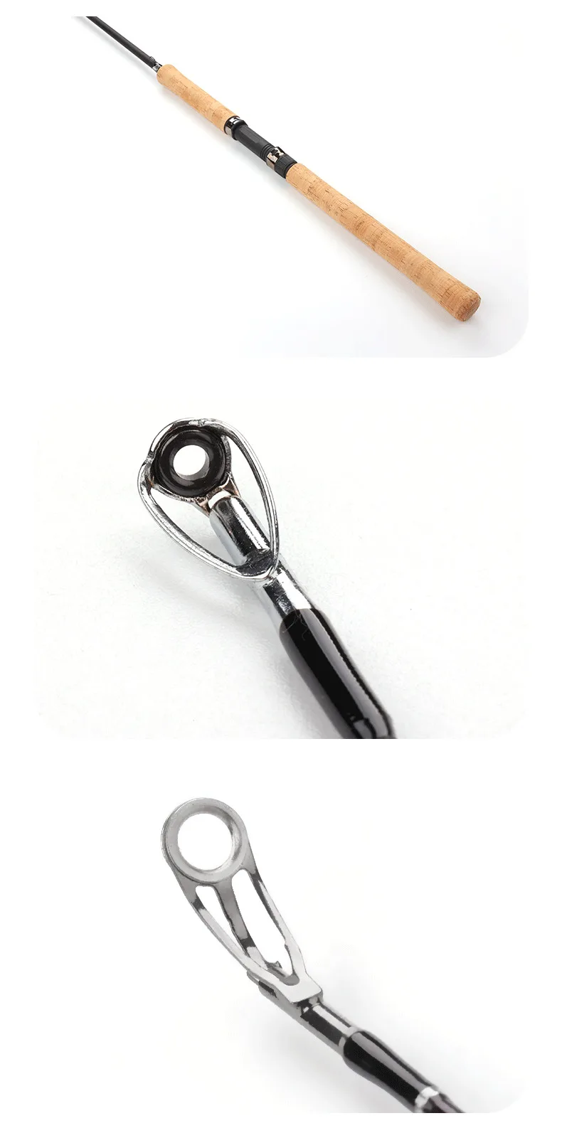 Top Seller 300cm 10ft 360cm 12ft 2 Sections Fuji Parts Fishing Rod Fuji Blanks Wholesale