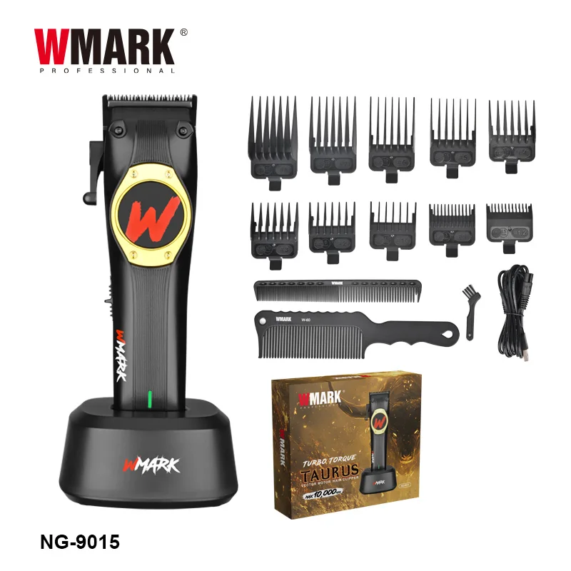 Professional Magnetic Vector Hair Clipper - 10000RPM Rechargeable