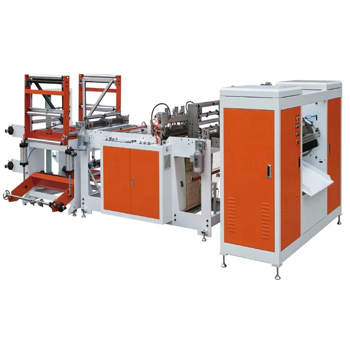 HSLJ-800 полностью автоматическая машина для производства Пластика прокатки мусорный мешок делая