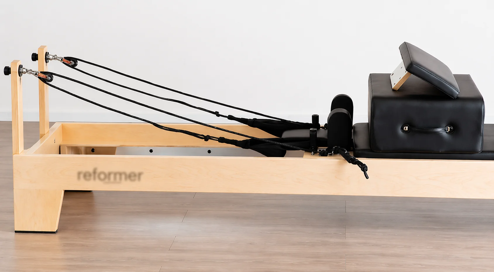 Maple Wood Pilates Reformer Folding Type Adjustable Custom for Fitness ...