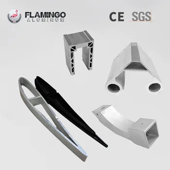 Flamingo-1 Customized Anodized Extrude Alloy Profiles Aluminium Extruded Aluminium Profile Custom Aluminum Profiles for Doors