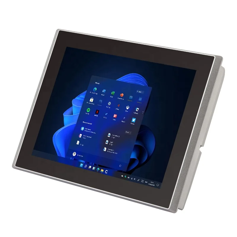 Windows 11 водонепроницаемый ip65 фронтальный настенный компьютер безвентиляторный встроенный монтажный планшет все в одном сенсорный экран промышленный панельный