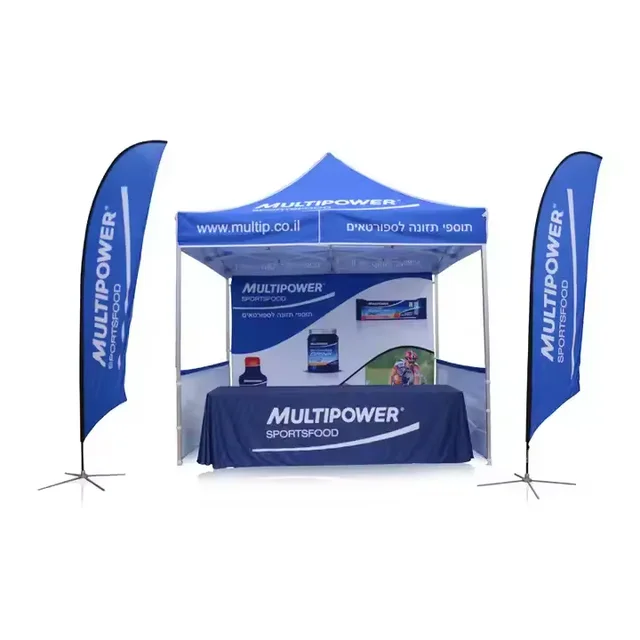 10x10ft outdoor Exhibition Booth promotional portable steel frame tent for advertising events