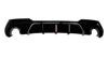 Double sided single output with light Gloss Black