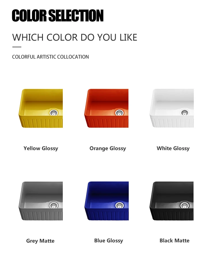 Wholesale Fireclay White Sink Apron Front Kitchen Sink Cupc Ceramic