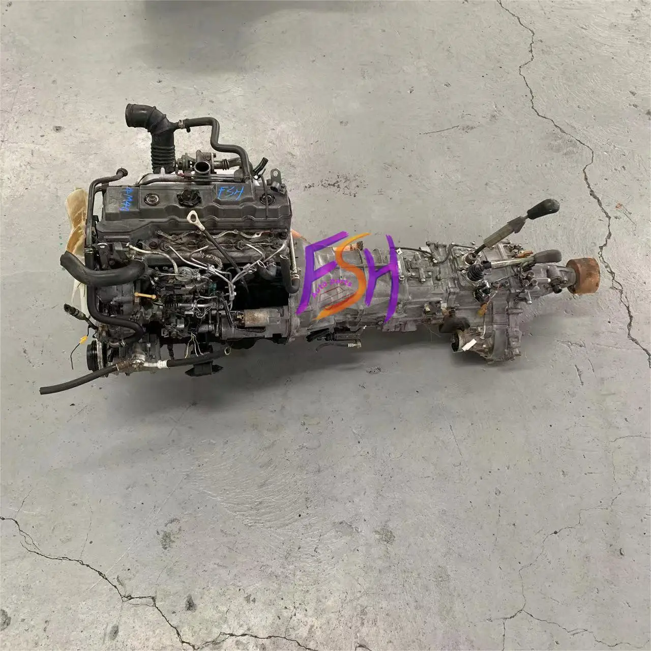 Mitsubishi 4M40T 2.8L Turbo Diesel Engine Used Engine Assembly for Pajero