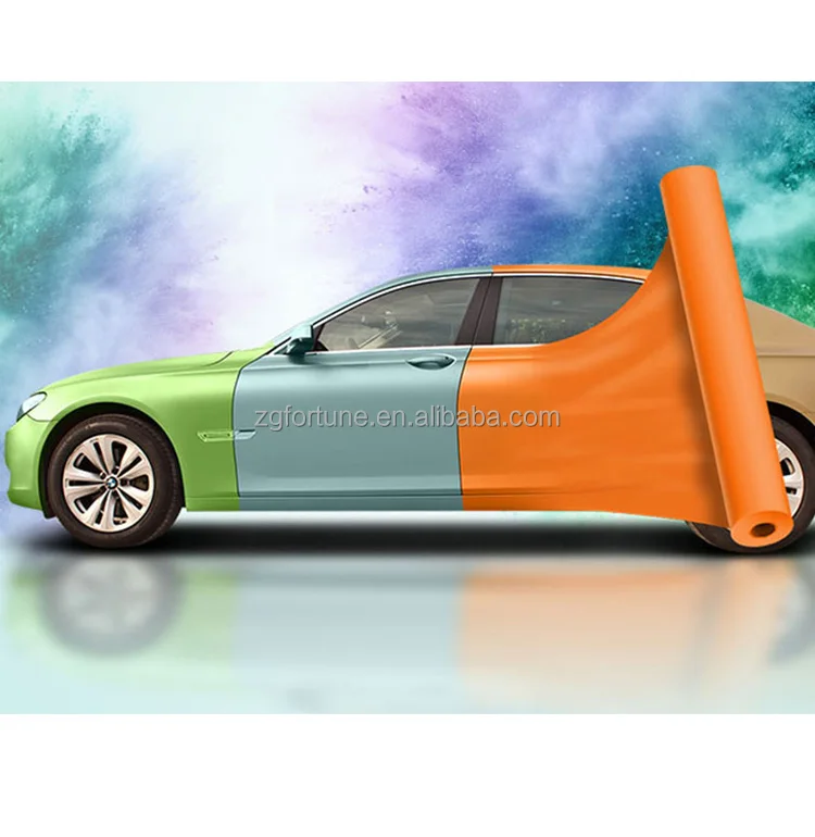 PVC Colorful car film decorative window film for car with self-adhesive