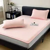 Drap-housse rose clair