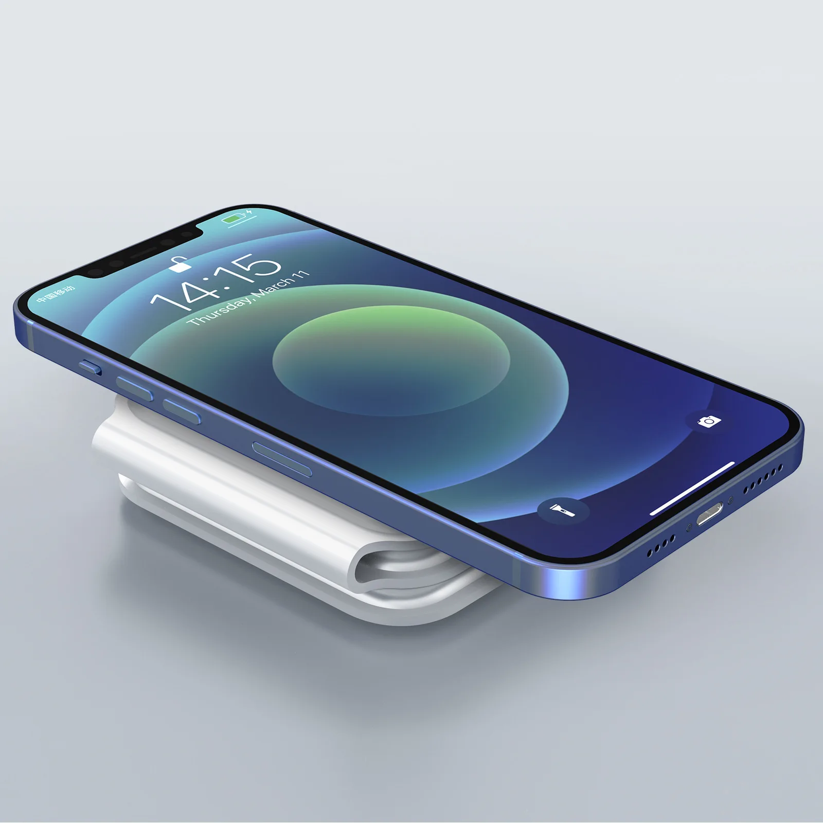 Custom Printing Logo Stand Magnetic Earbuds Watch Cellphone Foldable Multifunction Chargers 3 in 1 15W Wireless Charger