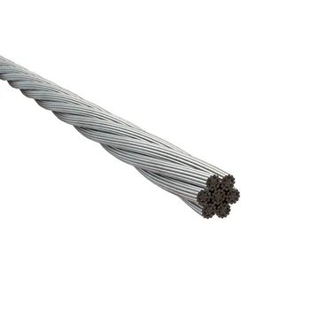 Factory Price Flexible 7x7 7x19 1x12 Steel Cable 304 316 316l Stainless 