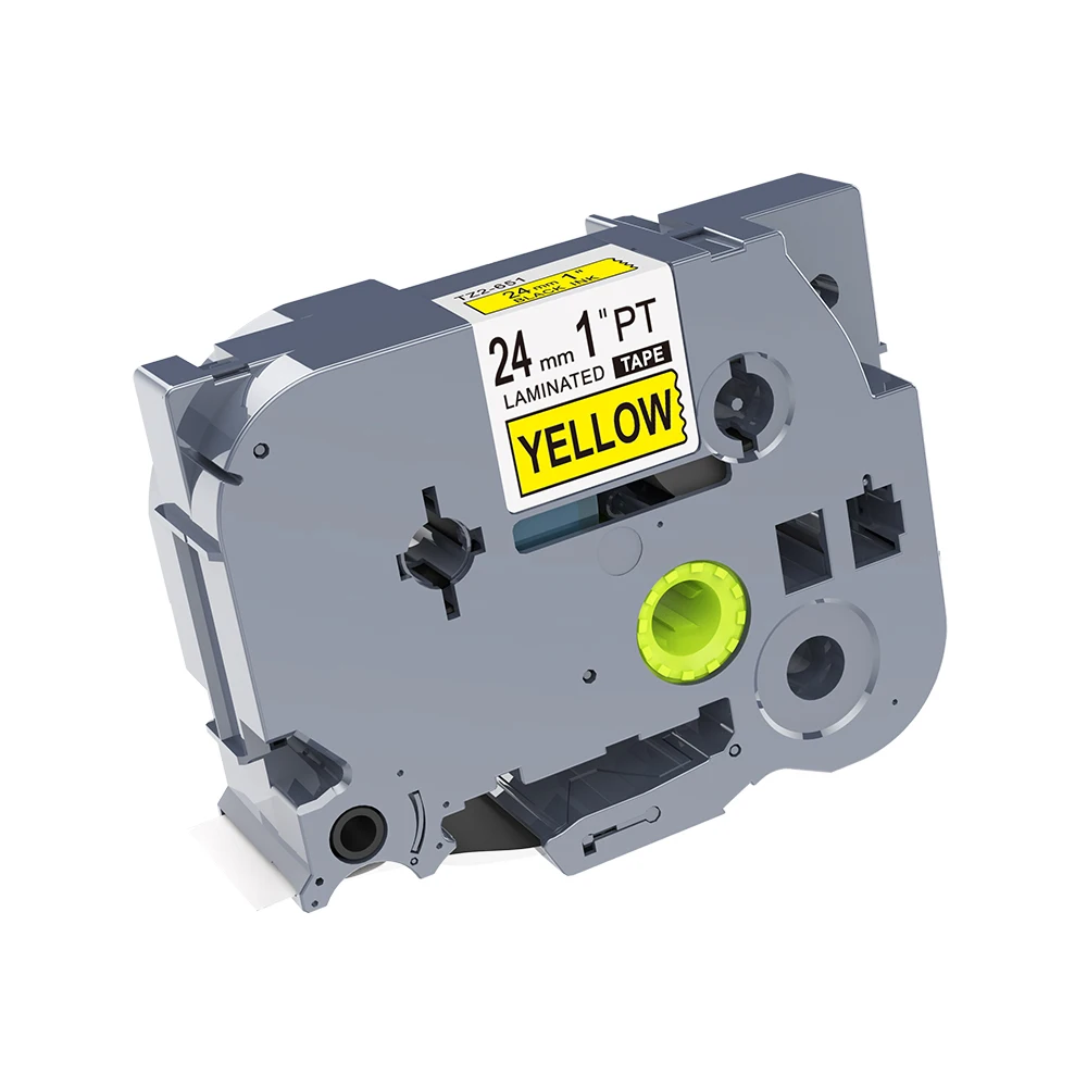 (まとめ) ブラザー ピータッチ TZeテープ(蛍光カラー) 12mm 蛍光黄/黒文字 TZE-C31 1個 〔×5セット〕 まとめ) ブラザー ピータッチ TZeテープ(蛍光カラー) 24mm 蛍光