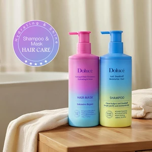Anti-Dandruff Shampoo and Conditioner Twin Pack for Curly Hair Scalp Cleaning and Moisture Hair