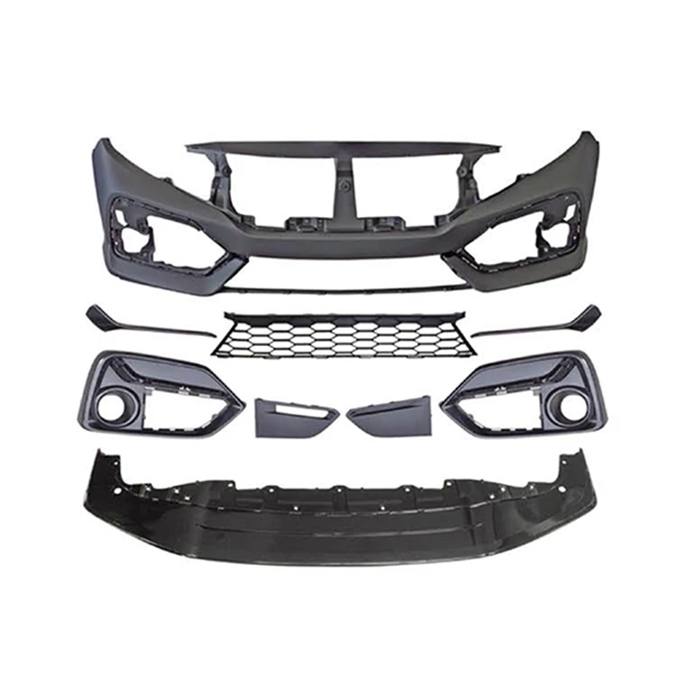 20si Style Car Bumper Front Bumper Lip Body Kit Auto Parts For Honda