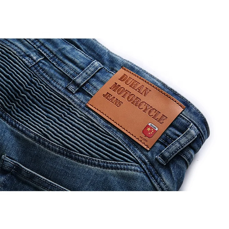 
DUHAN, мотоциклетные штаны мужские мотоциклетные джинсы Мотокросс брюки для верховой езды Pantalon Мотоцикл Джинсы Брюки с колено защитное снаряжение 