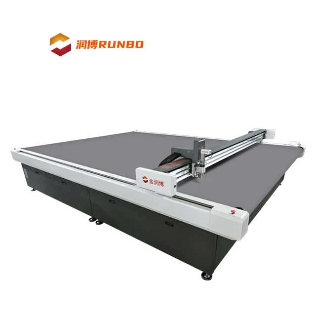 Hot Sale CNC Oscillating Blade Leather Cutter Machine Automatic Vibrating Knife for Clothing Leather Paper Packaging Industries
