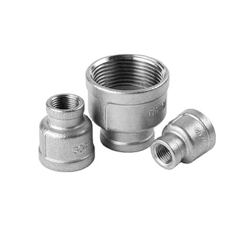 SS Reduced Fitting - Reduced Socket SS201 DN15*DN8 1/2*1/4-DN50*DN40 2*1-1/2 Silver Stainless Steel Wenzhou Casting 3 Months