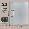 A4 (5,5 cm D 2 anelli)