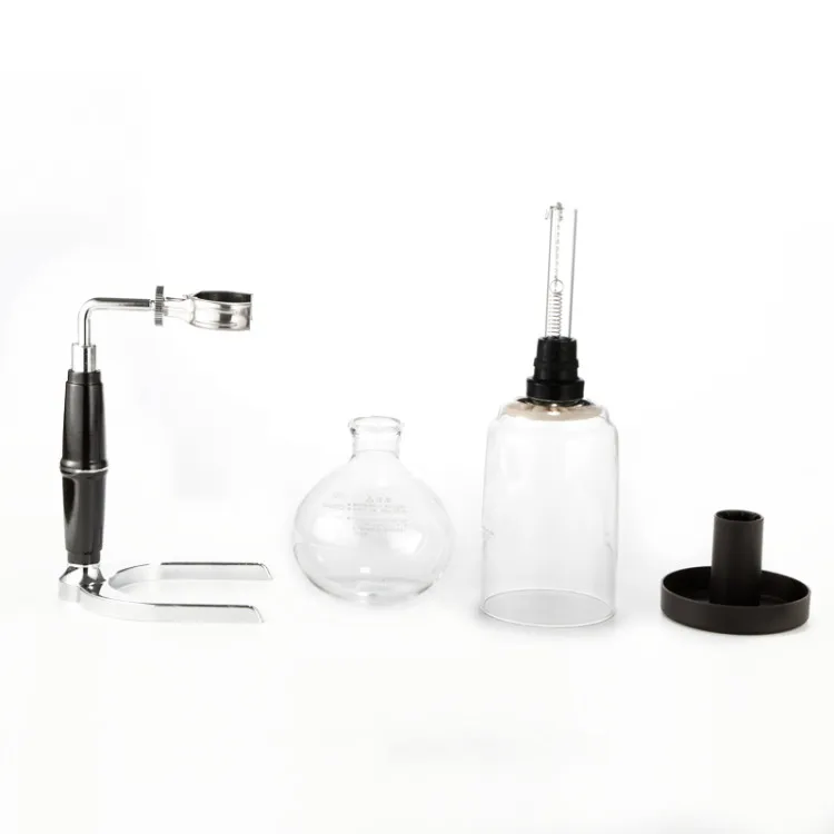 Vacuum Glass Espresso Coffee Heatproof Tea Coffee Syphon 2-5 Cup Customized Color Barista Coffee Percolator Maker Siphon