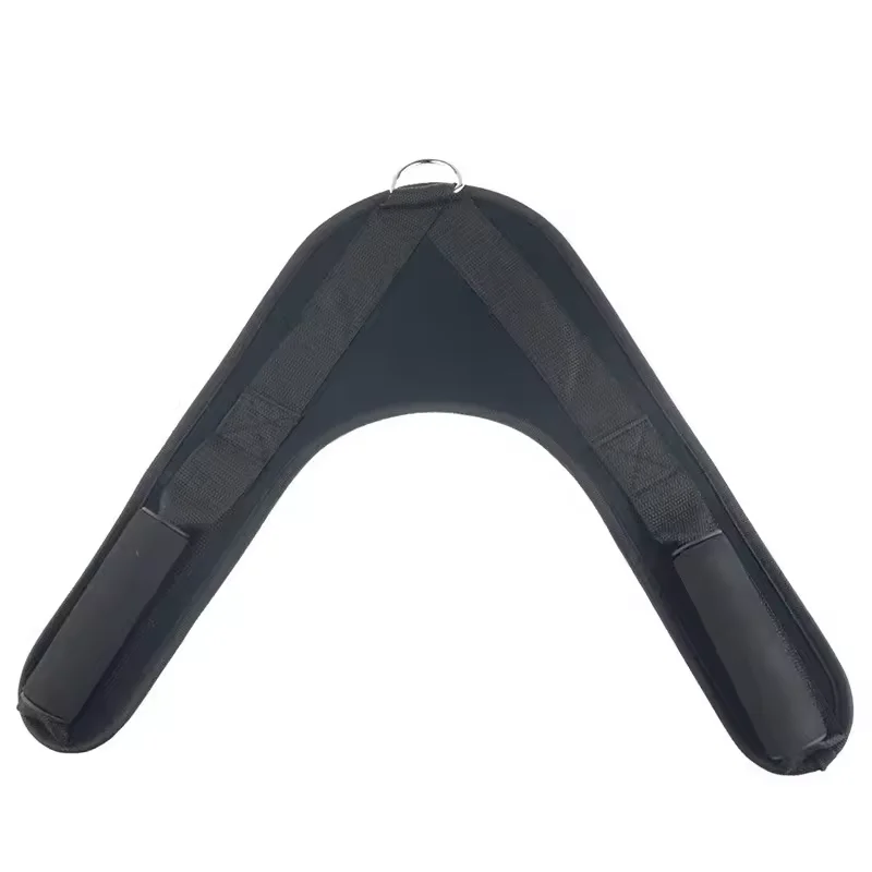 Nylon Shoulder Strap Belt for Home Barbell Gym Equipment Ab Exercise Harness with Strength Training Made of EVA Material