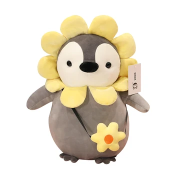 New Spring Model Cartoon Kindergarten Gift Sunflower Penguins Plushies ...