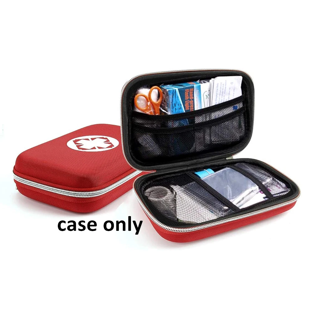 Mini First Aid Kit Storage Bag Large Capacity Zippered First Aid Kit Bag Travel Medical Equipment Bag supplier