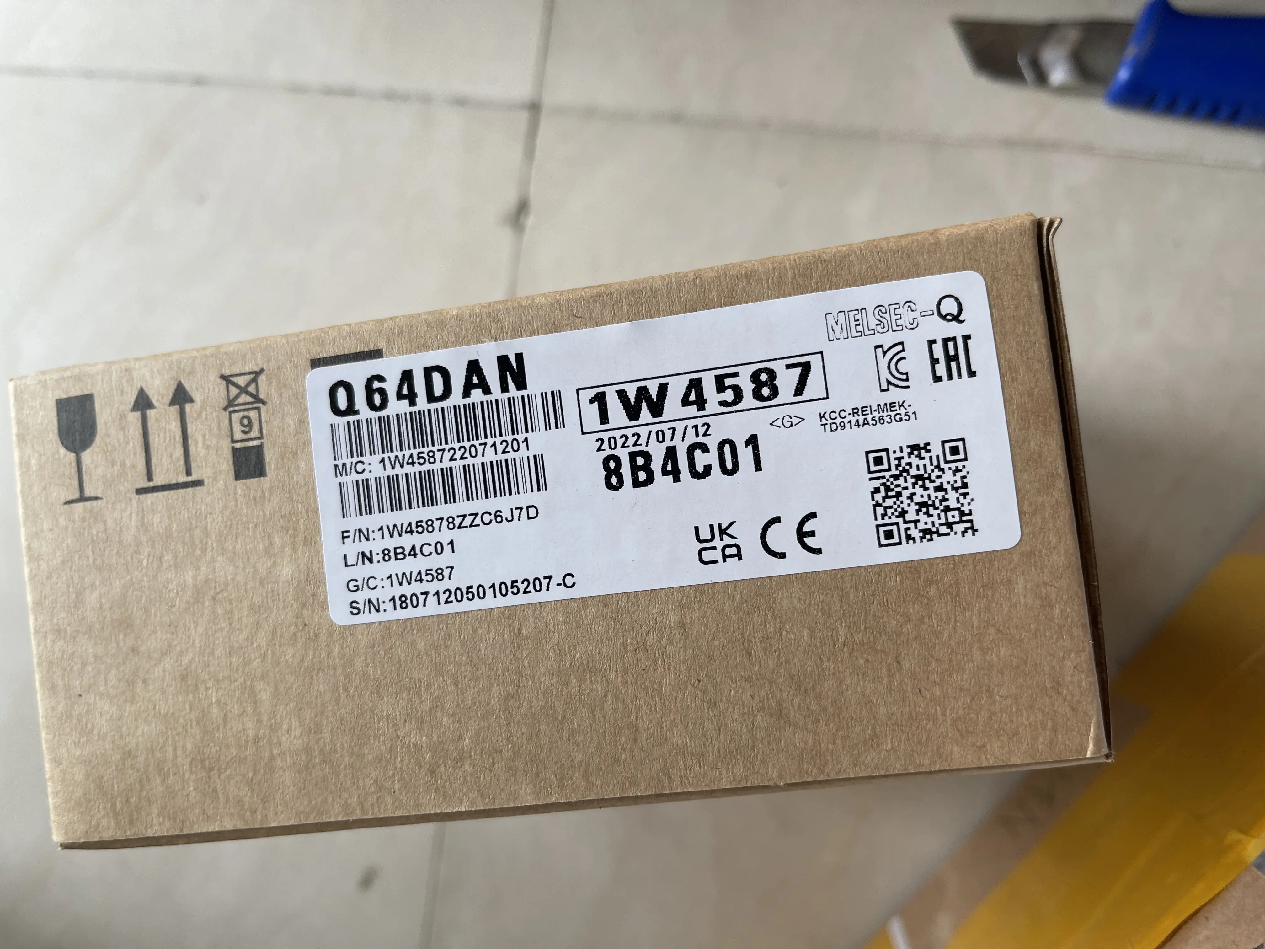 Mitsubishi PLC Digital I/O Module Q64DAN