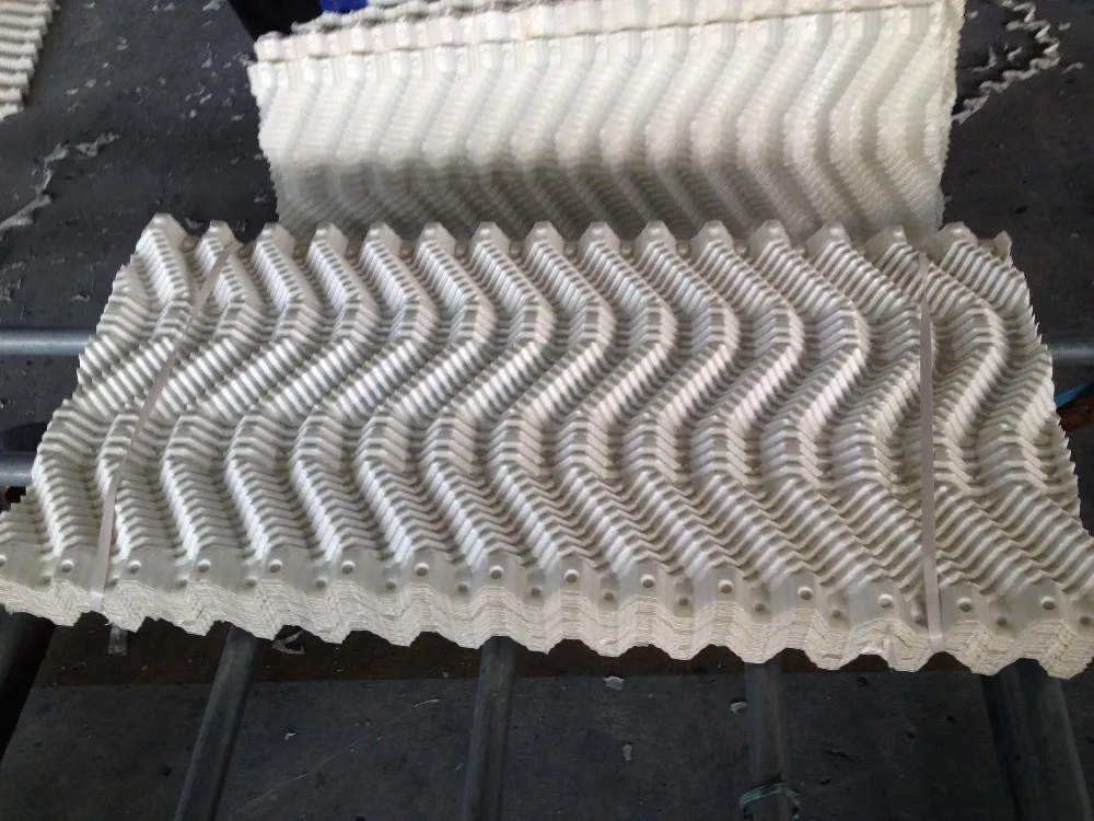HIgh Temperature Performance Trickling Filter for Cooling Tower PVC Water Cooling Tower Fill