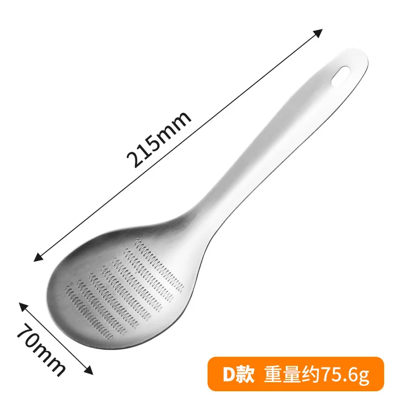 Kitchen Tool Grinder Spoon Stainless Steel Ginger Grater Spoon Grind Wasabi Garlic  Grater - China Kitchen Tools and Kitchen price