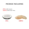 Silver(1pcs pod 100pcs filter papers)