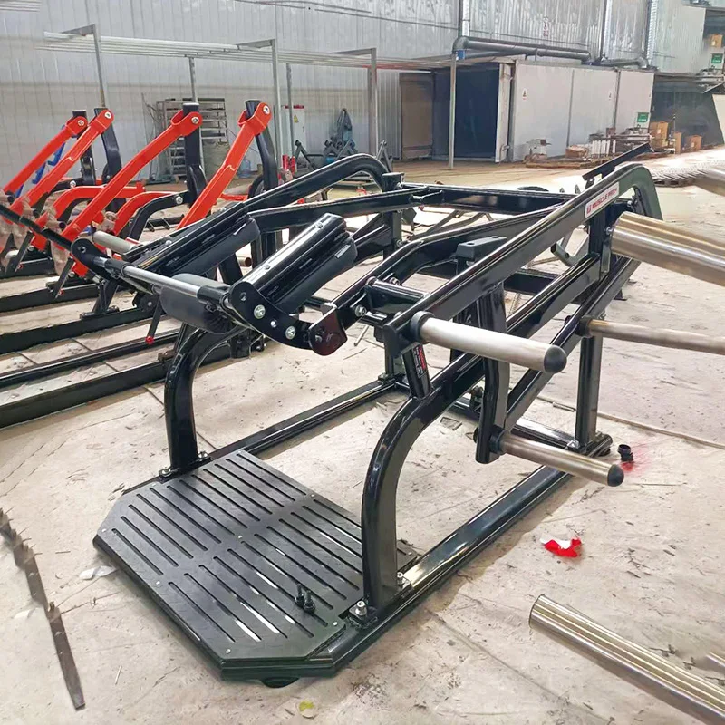 Source Factory Strength Training Commercial Use Gym Equipment Plate Loaded Shark Squat Machine for Bodybuilding