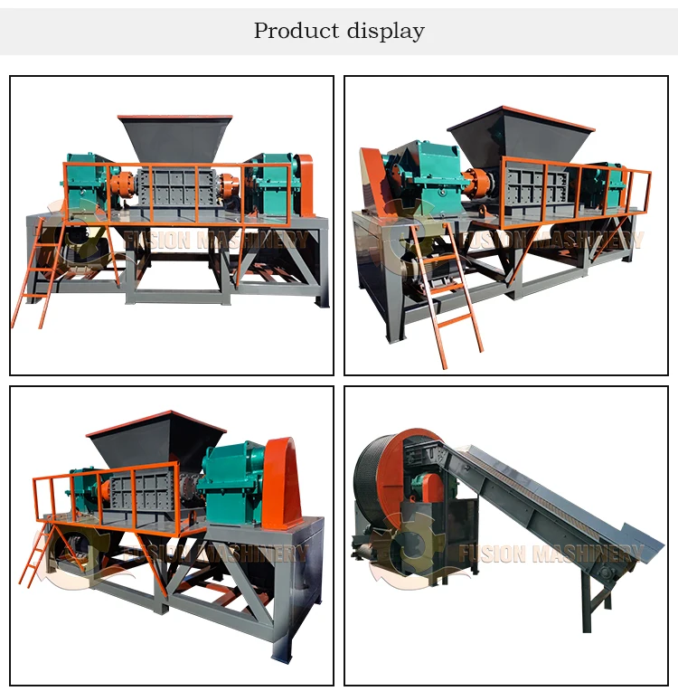 2t/h High Productivity Fabric Crusher Shredder/cloths Crusher Machine/waste Shredder